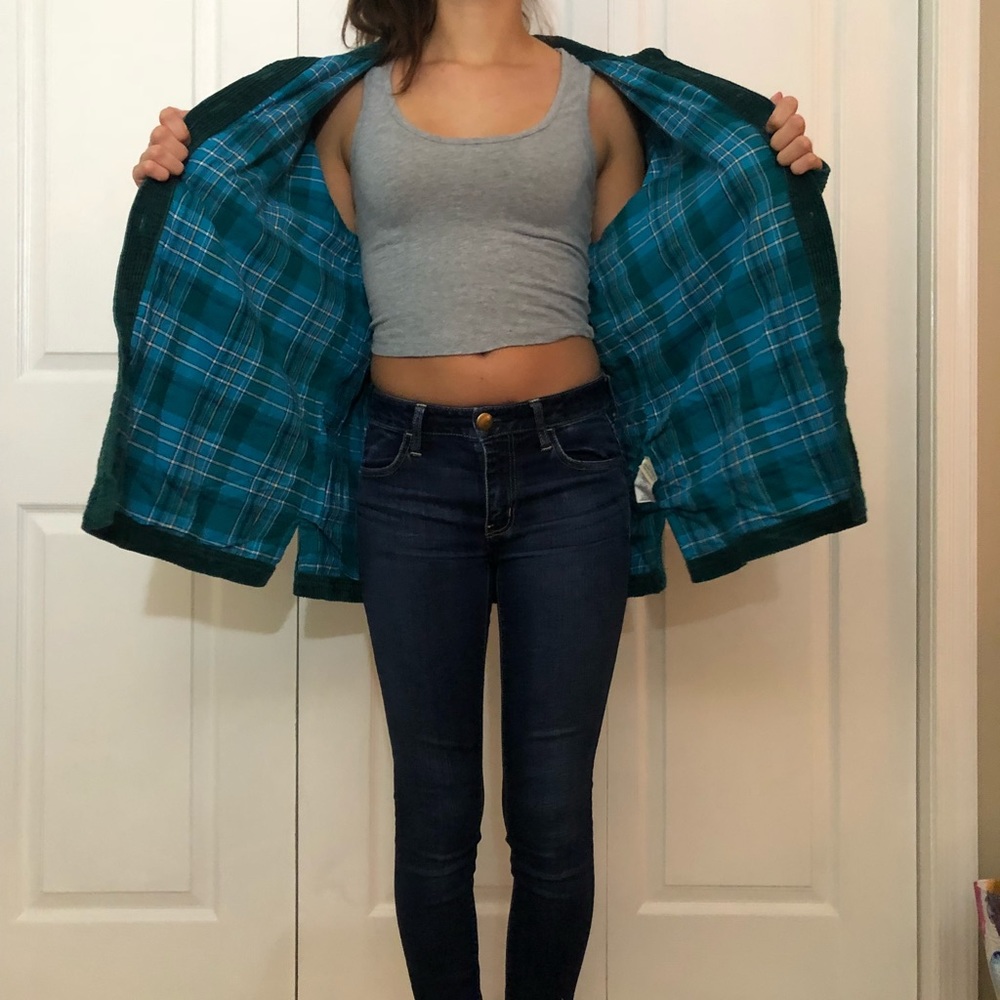 LL Bean Corduroy Jacket 💚Forest Green💚